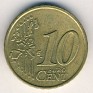 10 Euro Cent France 1999 KM# 1285. Uploaded by Granotius